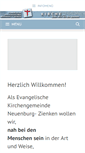 Mobile Screenshot of kircheneuenburg.de