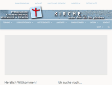 Tablet Screenshot of kircheneuenburg.de